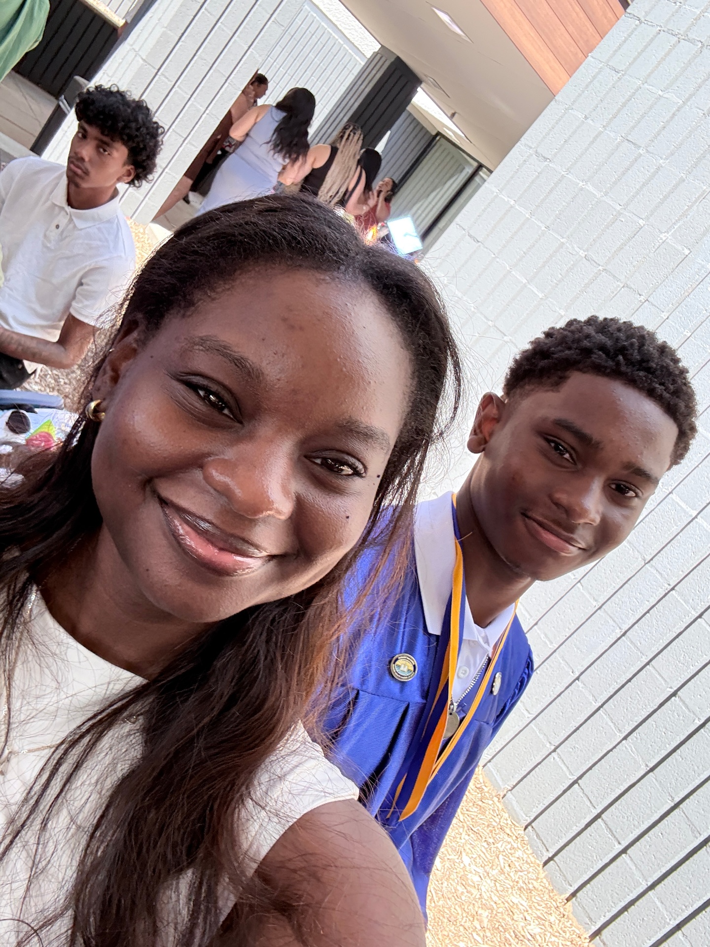Selfie with Zadon after the ceremony
