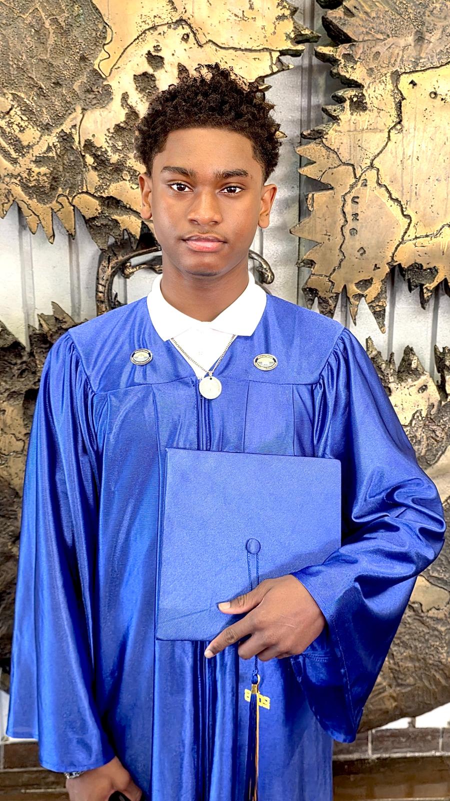 Zadon Hibbert — Graduation portrait